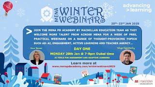 MENA Winter Webinars 2025 - Day 1