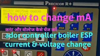 ador controller ma and volt change