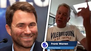 'FREEZE EDDIE HEARN OUT?! NOT AT ALL' - Frank Warren on WORKING WITH BOXXER