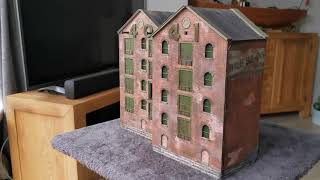 Bonded warehouse for model railway project 4mm scale