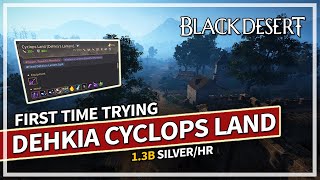 Is Dehkia Cyclops Worth It? 1.3B Silver/Hr - Awakening Dark Knight | Black Desert