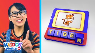 Teaching Kids How to Spell Animal Names and Learning Animals Trivia