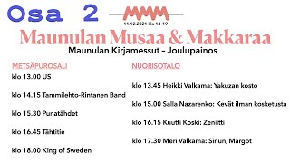 Maunulan Musaa \u0026 Makkaraa / Maunulan Kirjamessut - Joulupainos