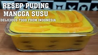 MAKANAN PENUTUP | MANGGA SUSU | DESSERT | MANGO MILK 🌈☀