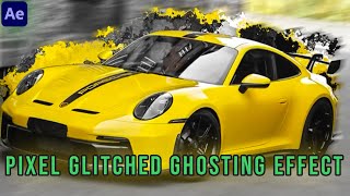 Pixel Glitched Ghosting Effect - After Effects