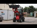 made in china mini wheel loader zl08f ce