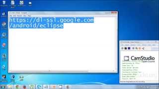 Setting Eclipse and Android SDK Tutorial
