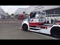 european race trucks at meritor s milan axle plant