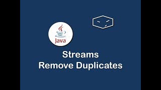 streams remove duplicates in java