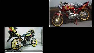 Foto-foto motor modifikasi Suzuki thunder 125