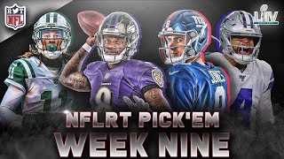 NFL Week 9 Picks & Score Predictions | 2019 #NFLRT Pick'em Challenge