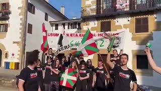 #Korrika22 | Usurbilgo gazteak prest gazte kilometroan euskararen alde korrika egiteko!