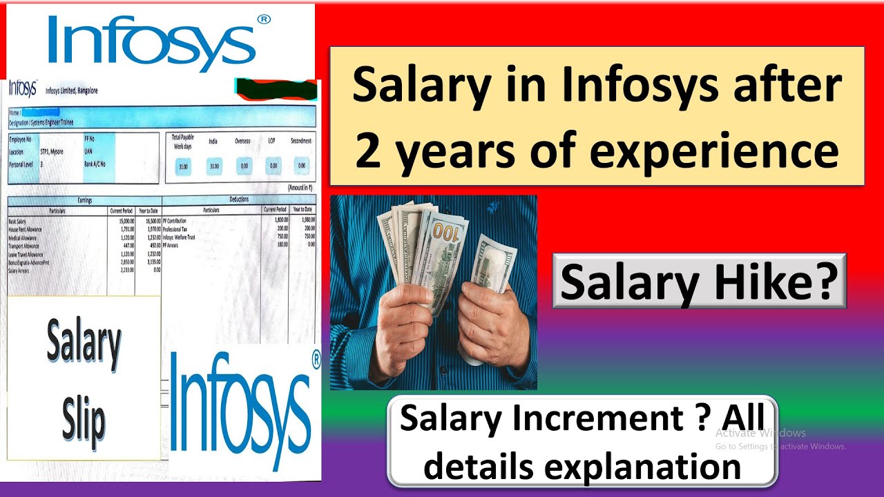 Infosys Salary After 2 Years Of Experience | Salary Increment In ...