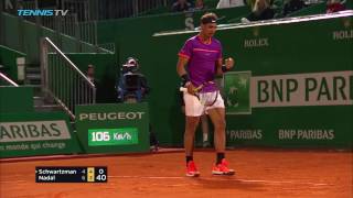Nadal reaches semi-finals, Goffin shocks Djokovic | Monte-Carlo Rolex Masters 2017 Day 6 Highlights