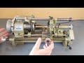 unimat sl lathe screw thread cutting attachment operation