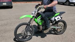 2012 Kawasaki KX 100 2 Stroke Dirt Bike