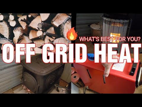 What is the best way to heat an off grid home?
