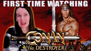 Conan the Destroyer (1984) | Movie Reaction | First Time Watching | Wilt Chamberlain?
