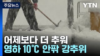 [날씨] 출근길, 강추위·빙판길 주의...주말∼휴일, 서해안 또 눈 / YTN