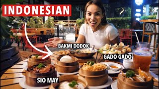 Trying INDONESIAN FOOD in Yogyakarta - Unbelievable Price! (Gado Gado,Sio May,Bakmi Godok)