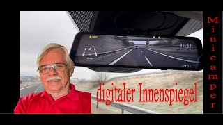 Digitaler Innenspiegel – 4K Spiegel-Dashcam Wolfbox G850