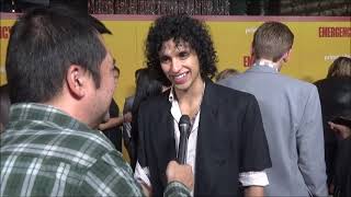 Sebastian Chacon Red Carpet Interview for Prime Video's Emergency