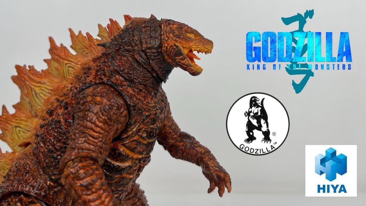 HIYA Toys Burning Godzilla 2019 Figure Review I Godzilla: King Of The ...