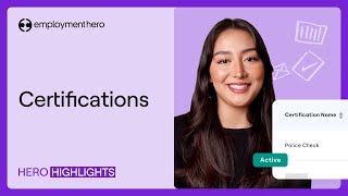 Certifications | Hero Highlights