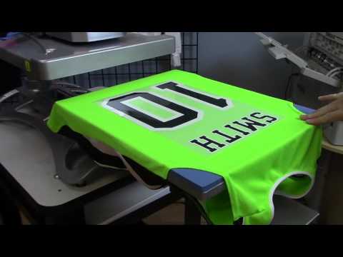 How Make a Custom Sports Jersey with the OKI pro920WT and DigitalHeatFX How Make a Custom Sports Jersey with the OKI pro920WT and DigitalHeatFX