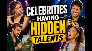 Celebrities With Hidden Talents You Never Knew About! #Celebrities #HiddenTalents #CelebrityMoments