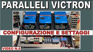 INVERTER VICTRON IN PARALLELO #fotovoltaico #faidate