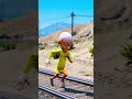 GTA V: PATLU SAVING LITTLE SINGHAM FROM THOMAS THE TRAIN SAVING HULK #shorts #ytshorts