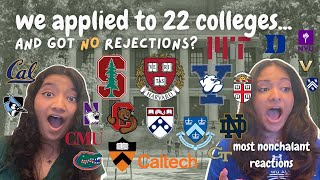 2025 TWIN COLLEGE DECISION REACTIONS (ivies, likely, mit, caltech, stanford, T20, no safeties)
