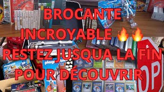 LA MEILLEURE BROCANTE DE L'ANNEE?!(pokemon,Playmobil,lego,star wars)#fyp #pokemon #lego #jeux #viral