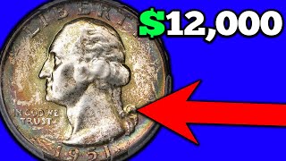 1951 Silver Quarters Worth A LOT of Money!