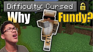 I Played Fundy's NEW "CURSED" Difficulty in Minecraft (Why Fundy? WHY!)
