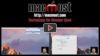 Customizing the Menubar Clock (#1462)