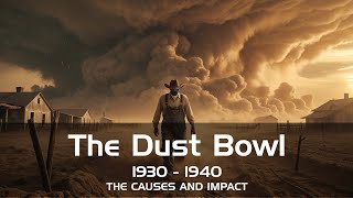 Le Dust Bowl – La Grande Dépression – Histoire simplifiée et expliquée (résumée)