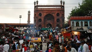 Delhi6 ka meena Bazar/window shopping+Karim hotel ka khana-Shandaar evening/meena Bazar Delhi vlog