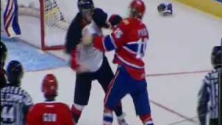 Hockey Fight: Carter Proft vs Jesse Forsberg