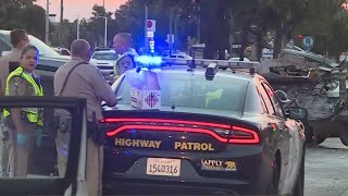 South Sacramento Big Rig Crash Left 1 Person Dead.
