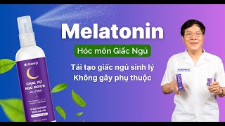 Chai xịt ngủ ngon DRSLEEP giúp ngủ ngon, dễ ngủ, sâu giấc: chứa Melatonin, Gaba, L-theanine