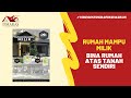 RUMAH MAMPU MILIK | BINA RUMAH ATAS TANAH SENDIRI