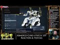 armored core 6 patch 1.07 reaction u0026 testing