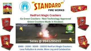 RedFort Magic Crackers 1000 (wala) New Technology Approved Green Crackers Made in Sivakasi.