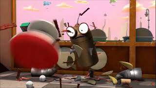 robot and monster- monster wants extra cream
