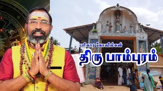 Thirupampuram திருப்பாம்புரம் சேஷபுரீஸ்வரர் (ராகு-கேது தோஷம் நீக்கும்) கோவில்