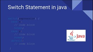 Understanding Switch Statements in Java: Practical Example