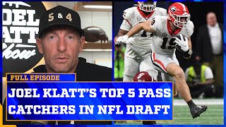Klatt ranks his Top 5 Pass Catchers in the 2024 NFL Draft