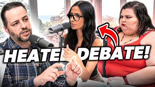 ØnlyFans Girl Wouldn't Date A Guy Who Watches CORN?! (Heated Debate)